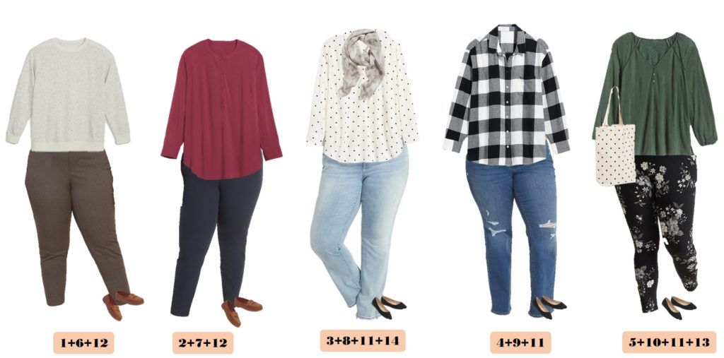 A Plus Size Capsule Wardrobe Checklist