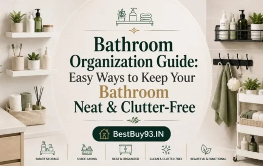 How to Organize a Bathroom