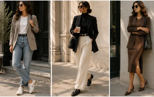 An Oversized Blazer