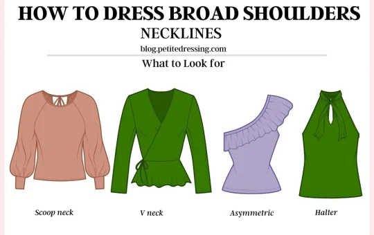 How to Choose Tops for Broad Shoulders