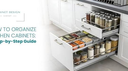 How to Organize Kitchen Cabinets