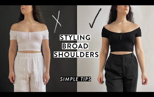 Best Tops for Broad Shoulders